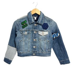 Girls Cat & Jack Denim Jacket Size S (6-7)